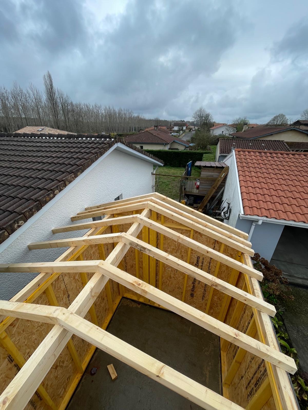 Création d’une ossature bois – 40 m² – photo 2
