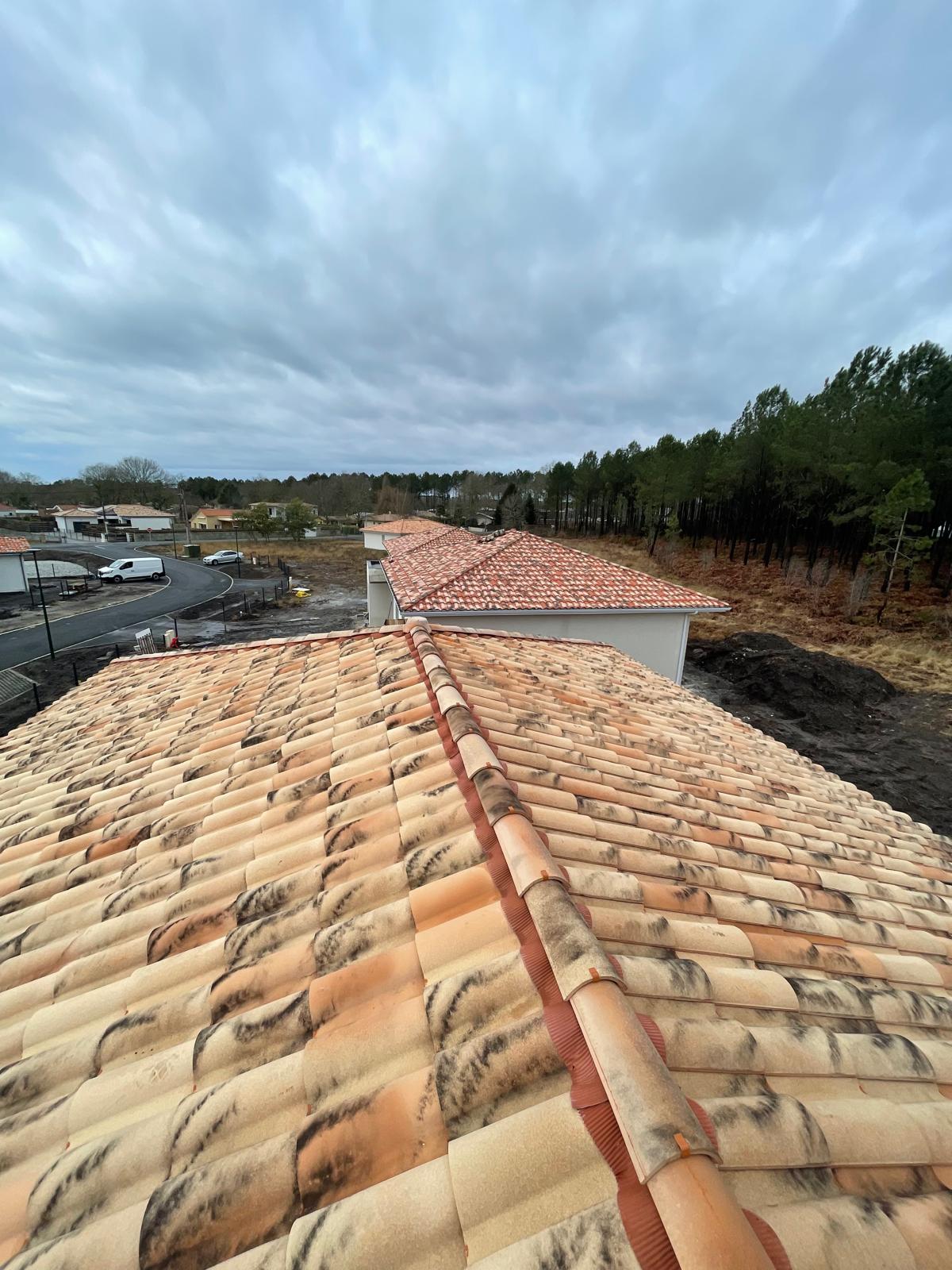 Construction d’un pavillon de 110 m² – Charpente fermette – photo 1